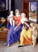 Sainte Famille avec Sainte Isabelle et Saint Jean - Giulio Clovio — vista dell’opera