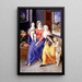 Sainte Famille avec Sainte Isabelle et Saint Jean - Giulio Clovio — quadro incorniciato alla parete