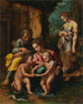 La Sainte Famille - Giulio Romano — vista dell’opera