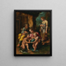 La Sainte Famille - Giulio Romano — quadro incorniciato alla parete
