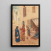 À un bazar de tapis - Giulio Rosati — quadro incorniciato alla parete