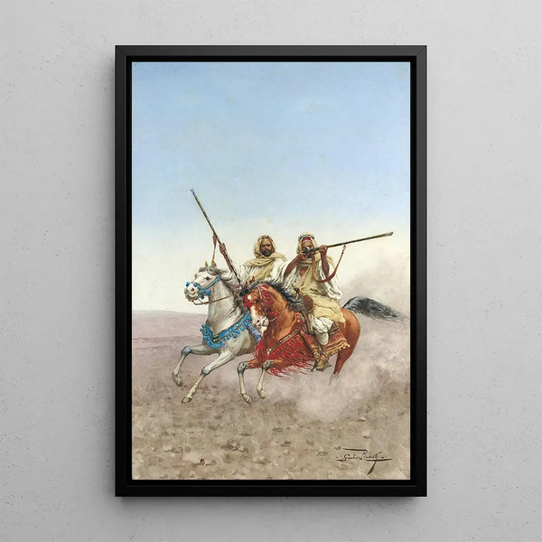 Fantasia - Giulio Rosati — quadro incorniciato alla parete
