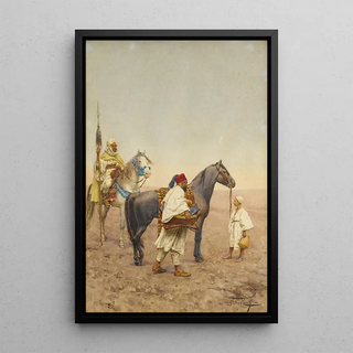 Giulio Rosati - Stopping for Rest in the Desert.webp