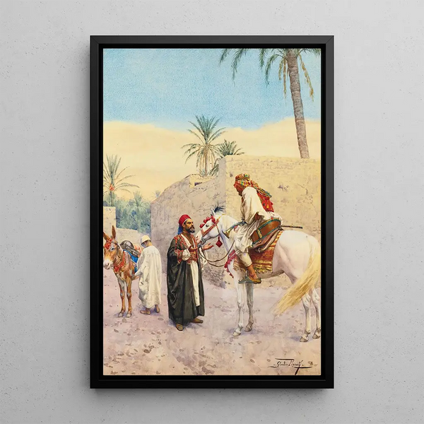 Mots bien choisis - Giulio Rosati — quadro incorniciato alla parete