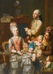 Portrait d'Antonio Ghedini et sa famille - Giuseppe Baldrighi — vista dell’opera