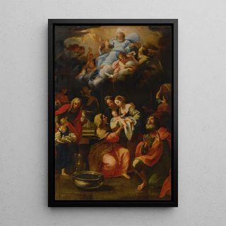 Giuseppe Bartolomeo Chiari - The Birth Of The Virgin.webp
