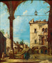 Un caprice architettonico con figure - Giuseppe Bernardino Bison — vista dell’opera