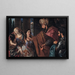 Esther davanti Assuérus - Giuseppe Bonati — quadro incorniciato alla parete