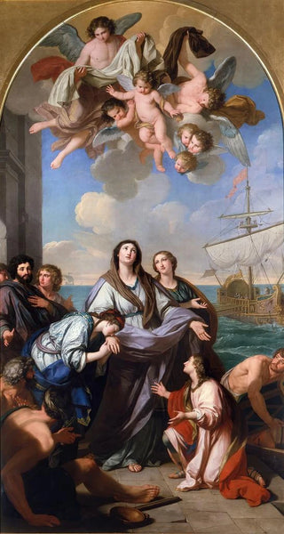 Giuseppe Bottani - St Paula of Rome Departs for the Holy Land.webp