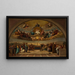 Dispute sur le Très Saint Sacrement - Giuseppe Cades — quadro incorniciato alla parete