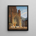 Cattedrale di Chartres - Giuseppe Canella — quadro incorniciato alla parete