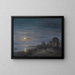 Paesaggio costiero - Giuseppe Canella — quadro incorniciato alla parete