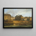 L'Hôtel de Ville e la piazza di Grève visti dall'Île de la Cité - Giuseppe Canella — quadro incorniciato alla parete