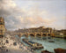 La Cité e il Ponte Neuf visti dal quai del Louvre - Giuseppe Canella — vista dell’opera