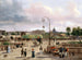 La place Louis XVI, place de la Concorde nel 1829 - Giuseppe Canella — vista dell’opera
