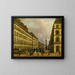 La rue de Castiglione - Giuseppe Canella — quadro incorniciato alla parete