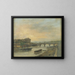 Le Palais Bourbon et le pont Louis XVI, pont de la Concorde - Giuseppe Canella — quadro incorniciato alla parete