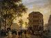 Il Teatro dell'Ambigu-Comique e il boulevard Saint-Martin - Giuseppe Canella — vista dell’opera