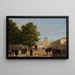 Vista del Convento degli Agostiniani Riformati, Madrid - Giuseppe Canella — quadro incorniciato alla parete