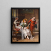 La Leçon de musique - Giuseppe Castiglione — quadro incorniciato alla parete