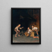 Colin-maillard - Giuseppe Constantini — quadro incorniciato alla parete