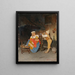 Il Piccolo musicista - Giuseppe Costantini — quadro incorniciato alla parete