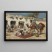 Caravane au repos - Giuseppe Gabani — quadro incorniciato alla parete