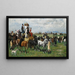 Le Derby Reale - Giuseppe Gabani — quadro incorniciato alla parete