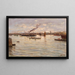 Nel golfo di Napoli - Giuseppe Giardiello — quadro incorniciato alla parete