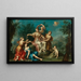 Allégorie della Primavera - Giuseppe Marchesi — quadro incorniciato alla parete