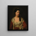Ritratto di una dama - Giuseppe Marchi — quadro incorniciato alla parete