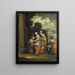 La Visitation - Giuseppe Maria Crespi — quadro incorniciato alla parete