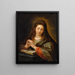 Madonna in preghiera - Giuseppe Nuvolone — quadro incorniciato alla parete