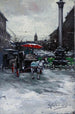 Vue urbaine avec carrosse - Giuseppe Solenghi — vista dell’opera