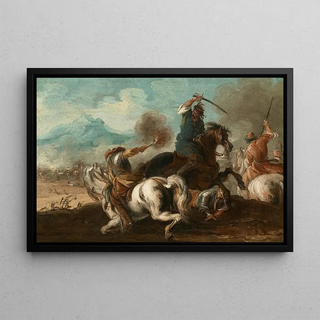 Giuseppe Zais - Battle Scene.webp