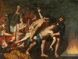 Giuseppe di Guido - The three Hebrews in the fiery furnace.webp