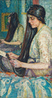 La sœur de l'artiste Maria - Gladys Dorothy Davison — vista dell’opera