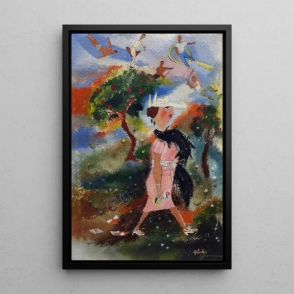 En route pour les Bermudes - Gladys Kleinman — quadro incorniciato alla parete