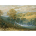 Riproduzione del dipinto Gledhow Hall, Yorkshire - Joseph Mallord William Turner