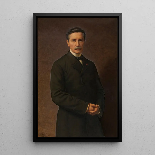 Autoportrait - Godfried Guffens — quadro incorniciato alla parete
