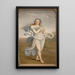 Thalie, muse della commedia - Godfried Guffens — quadro incorniciato alla parete