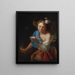 Un'allegoria della Fortuna - Godfried Schalcken — quadro incorniciato alla parete