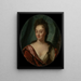 Anna Maria Gool - Godfried Schalcken — quadro incorniciato alla parete