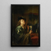 Goûts différents - Godfried Schalcken — quadro incorniciato alla parete