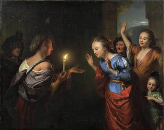 Godfried Schalcken - The Parable Of The Lost Piece Of Silver.webp