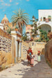Une allée d'été à Capri - Goffredo Sinibaldi Paolucci — vista dell’opera