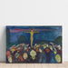 Riproduzione del dipinto Golgotha - Edvard Munch