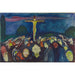 Riproduzione del dipinto Golgotha - Edvard Munch