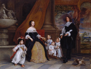 Famiglia di Jan Baptista Anthoine - Gonzales Coques — vista dell’opera