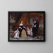 Famiglia di Jan Baptista Anthoine - Gonzales Coques — quadro incorniciato alla parete